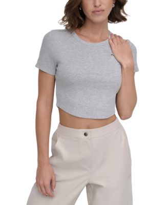DKNY - Women's Ribbed Crop Top
