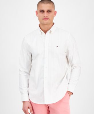 Tommy Hilfiger - Men's Stripe Oxford Shirt