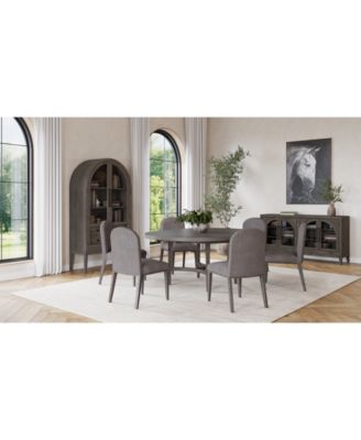 Furniture - Griffith 7 Pc. Round Dining Set (Table & 6 Side Chairs)