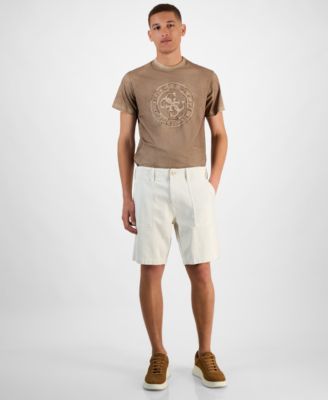 GUESS - Men's Herringbone Utility Shorts