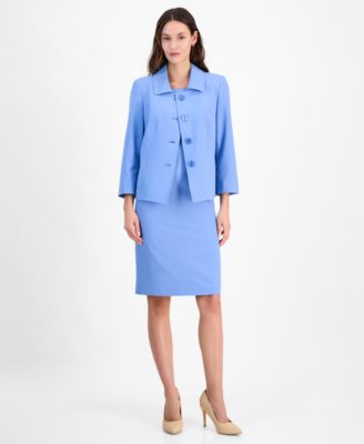 Le Suit - Petite Seamed Dress Suit
