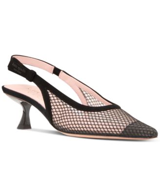 kate spade new york - Women's Riley Slingback Kitten-Heel Pumps