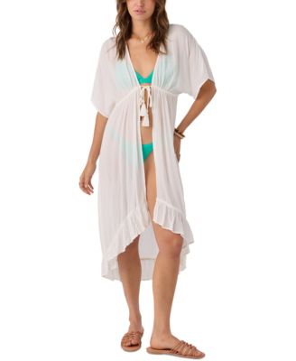 O'Neill - Women's Wilder Tassel-Tie Midi Cover-Up Gown