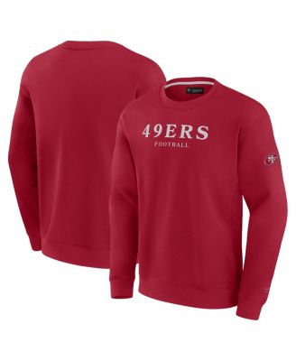 Fanatics - Men's and Women's Scarlet San Francisco 49ers Elements Unlimited Fleece Pullover Sweatshirt