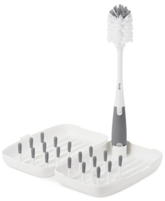 OXO - TOT On The Go Drying Rack With Baby Bottle Brush