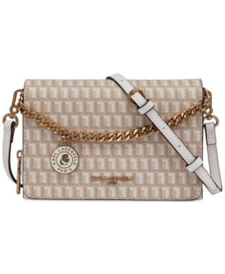 KARL LAGERFELD PARIS - Lourdes Leather Crossbody