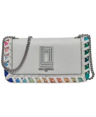 KARL LAGERFELD PARIS - Kosette Leather Wallet on a Chain