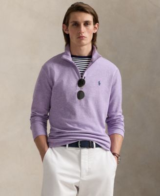 Polo Ralph Lauren - Men's Cotton-Blend Jacquard Pullover