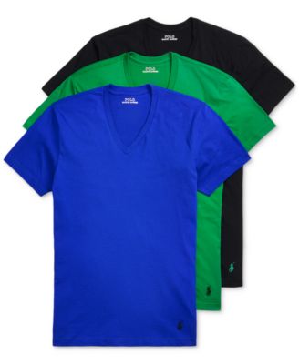 Polo Ralph Lauren - Men's 3-Pk. V-Neck Classic Undershirts