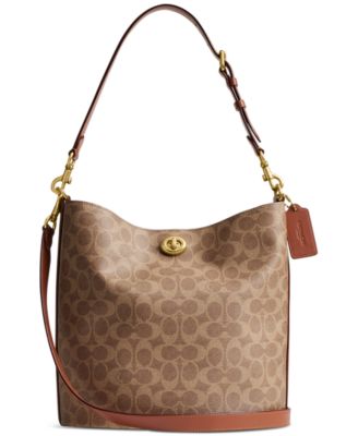 COACH - Willow Small Soft Signature Canvas Bucket Bag