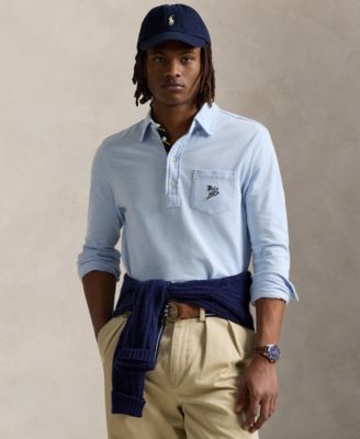 Polo Ralph Lauren - Men's Classic-Fit Mesh Popover Polo Shirt