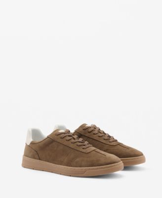 MANGO - Men's Suede Mixed Sneakers