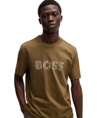 Hugo Boss - Men's Cotton Logo Slim-Fit T-shirt