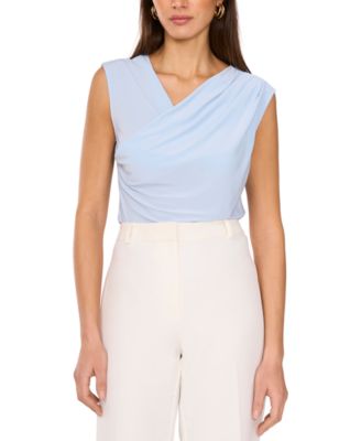Vince Camuto - Women's Draped Crossover-Neck Top