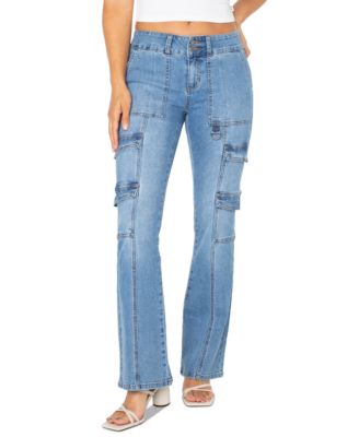Celebrity Pink - Juniors' Bootcut Cargo Jeans