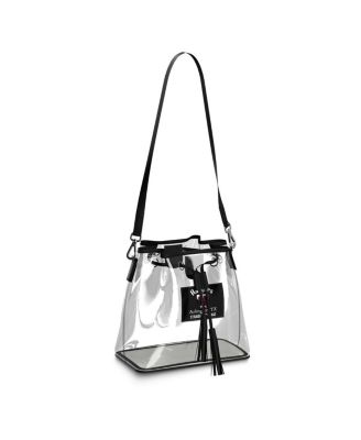 WEAR by Erin Andrews - Texas Rangers Clear Stadium Bucket Purse