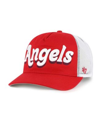 '47 Brand - Women's Red Los Angeles Angels Biloxi Hitch Adjustable Hat