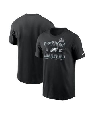 Nike - Men's Black Philadelphia Eagles Super Bowl LIX Champions 90's Retro T-Shirt