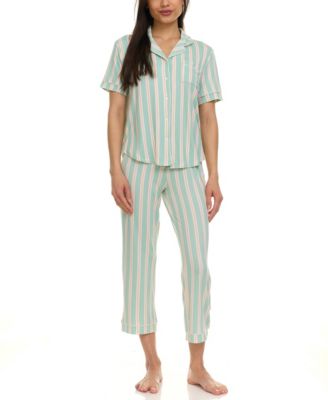 Flora by Flora Nikrooz - Women's Annie Printed Capri Pajama Set