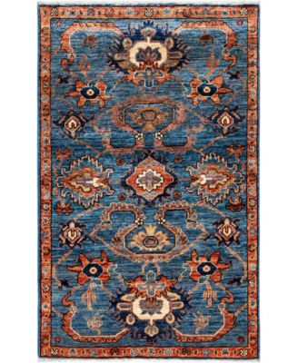 ADORN HAND WOVEN RUGS - Serapi M1945 3'3''x5'1'' Area Rug