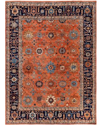 ADORN HAND WOVEN RUGS - Serapi M1945 9'1''x11'9'' Area Rug