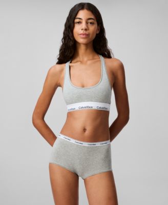 Calvin Klein - Women's Modern Logo Mid-Rise Boyshort Underwear