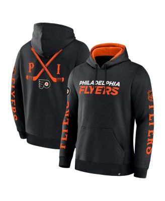 Fanatics - Men's Black Philadelphia Flyers Big City Legacy Fleece Pullover Hoodie