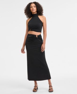 Bar III - Women's Hardware Maxi Skirt, Exclusively at Macy's