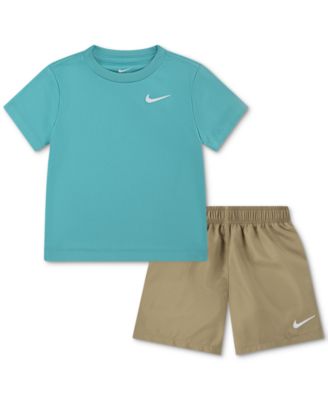 Nike - Toddler Boys Dri-FIT T-Shirt & Woven Shorts, 2 Piece Set