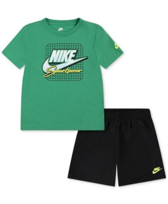Nike - Little Boys Ace Your Game T-Shirt & Woven Shorts, 2 Piece Set