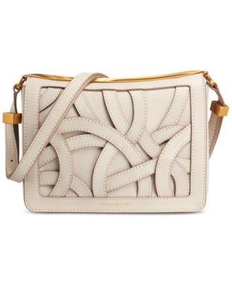 Donna Karan New York - Jericho Woven Leather Floral Shoulder Bag