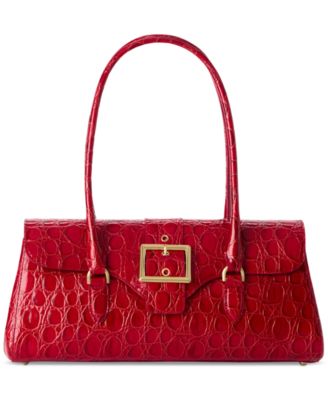 Brahmin - Dayan Vanderbilt Embossed Leather Satchel