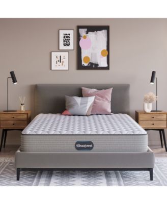 Beautyrest - Poised Slumber 11.5" Firm Tight Top Mattress - Twin