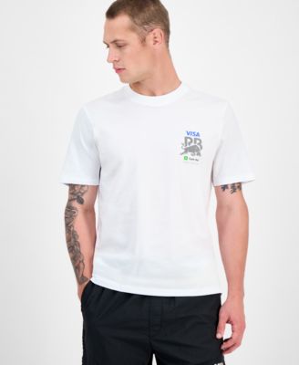 Hugo Boss - Men's Core Fanwear Relaxed Fit Short Sleeve Crewneck Graphic T-Shirt