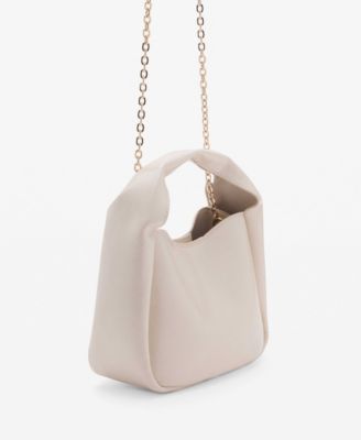 MANGO - Women's Mini Leather Effect Hand Bag