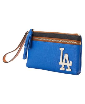Dooney & Bourke - Los Angeles Dodgers Infield Double-Zip Wristlet