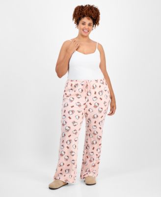 Love Tribe - Trendy Plus Hello Kitty Graphic Drawstring Pants