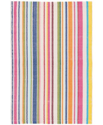 Dash and Albert Rugs by Annie Selke - Summer Stripe Indoor/Outdoor DA1631 3'x5' Area Rug