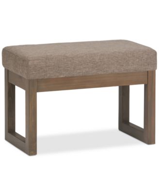 Simpli Home - Rabton Small Bench, Quick Ship